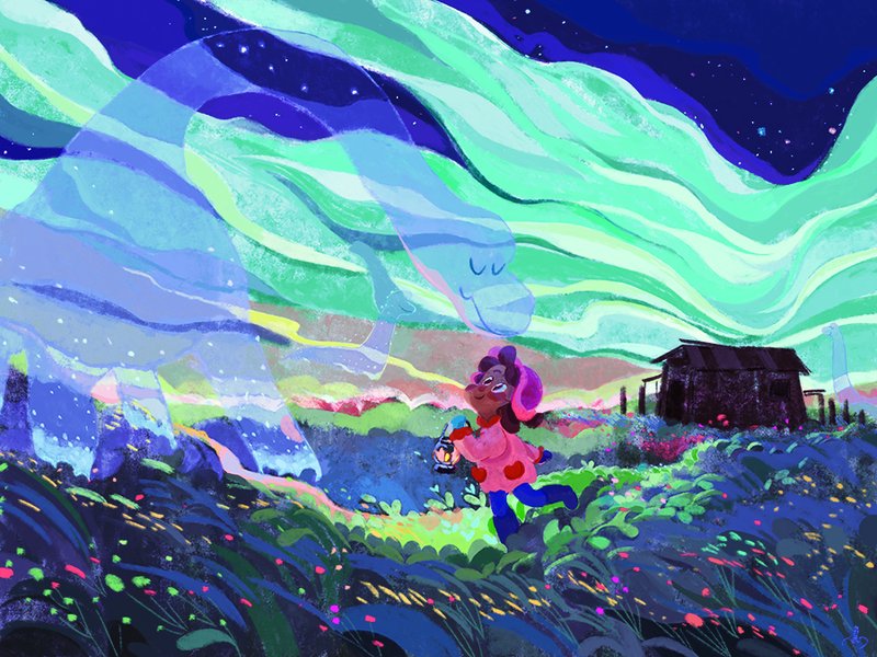 Illustration of dinosaurs